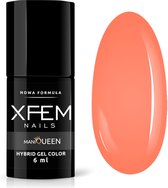 XFEM Lichtoranje UV/LED Hybrid Gellak 6ml. #0109