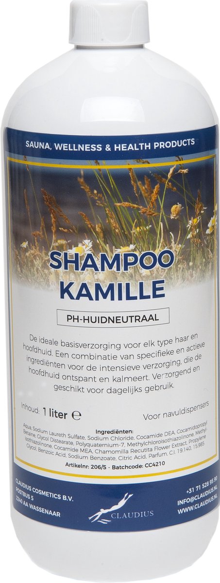 Shampoo Kamille - 1 Liter met dop