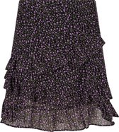 lofty manner - MS34 - Skirt Kimia purple black print