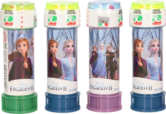 Bellenblaas - 6x - Frozen 2 - 50 ml - voor kinderen - uitdeel cadeau/kinderfeestje