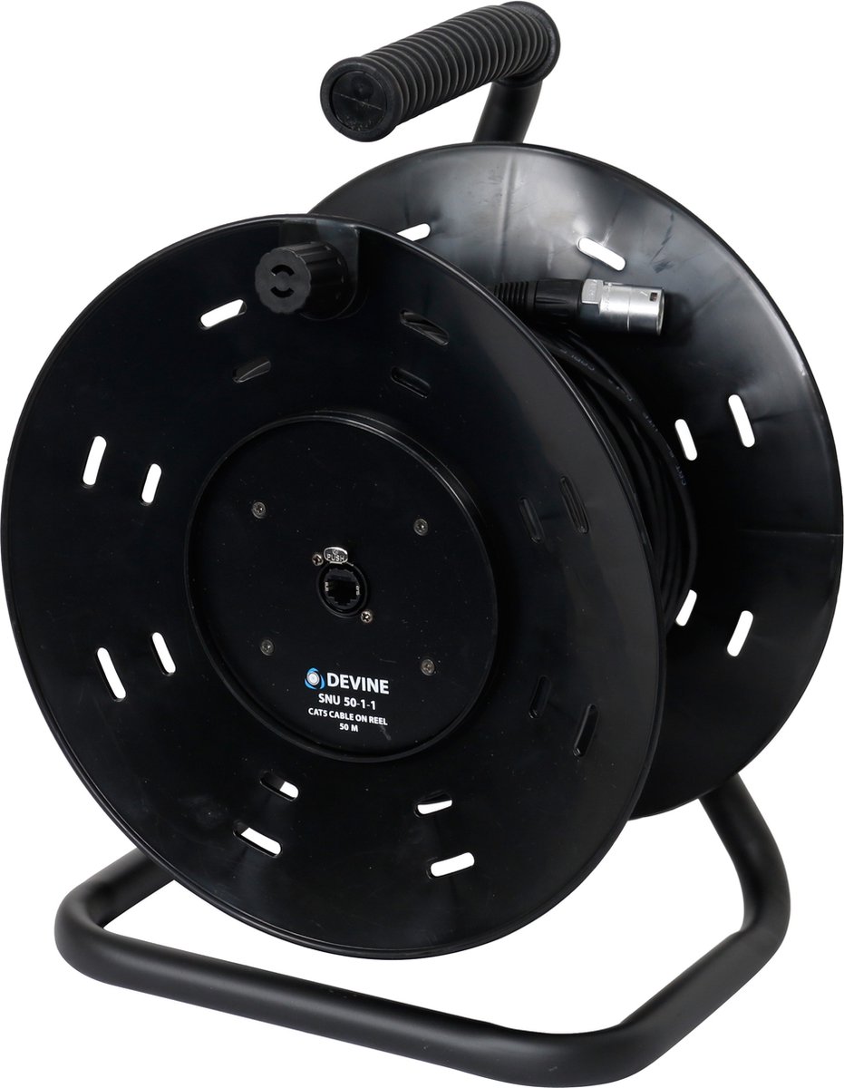 Devine SNU-50-1-1 CAT5 kabel met haspel 50 m