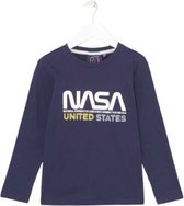 Nasa t-shirt - blauw - Maat 152 / 12 jaar