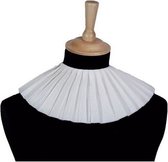 pietenkraag 3 lagen crÃªpepapier wit one-size