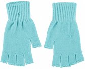 handschoenen Party acryl turquoise one-size