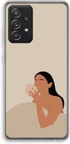 Case Company® - Samsung Galaxy A52s 5G hoesje - Fresh coffee - Soft Cover Telefoonhoesje - Bescherming aan alle Kanten en Schermrand