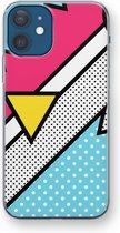 Case Company® - iPhone 12 mini hoesje - Pop Art #3 - Soft Cover Telefoonhoesje - Bescherming aan alle Kanten en Schermrand