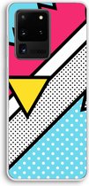 Case Company® - Samsung Galaxy S20 Ultra hoesje - Pop Art #3 - Soft Cover Telefoonhoesje - Bescherming aan alle Kanten en Schermrand