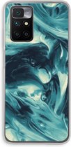 Case Company® - Xiaomi Redmi 10 hoesje - Dreaming About Whales - Soft Cover Telefoonhoesje - Bescherming aan alle Kanten en Schermrand