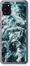 Case Company® - Samsung Galaxy A31 hoesje - Zee golf - Soft Cover Telefoonhoesje - Bescherming aan alle Kanten en Schermrand