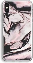 Case Company® - iPhone XS hoesje - Roze stroom - Soft Cover Telefoonhoesje - Bescherming aan alle Kanten en Schermrand