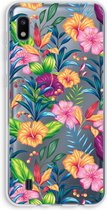 Case Company® - Samsung Galaxy A10 hoesje - Tropisch 2 - Soft Cover Telefoonhoesje - Bescherming aan alle Kanten en Schermrand