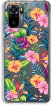 Case Company® - Xiaomi Redmi Note 10 Pro hoesje - Tropisch 2 - Soft Cover Telefoonhoesje - Bescherming aan alle Kanten en Schermrand