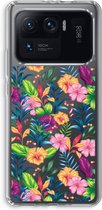 Case Company® - Xiaomi Mi 11 Ultra hoesje - Tropisch 2 - Soft Cover Telefoonhoesje - Bescherming aan alle Kanten en Schermrand
