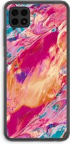 Case Company® - Samsung Galaxy A22 4G hoesje - Pastel Echoes - Soft Cover Telefoonhoesje - Bescherming aan alle Kanten en Schermrand