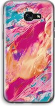 Case Company® - Samsung Galaxy A5 (2017) hoesje - Pastel Echoes - Soft Cover Telefoonhoesje - Bescherming aan alle Kanten en Schermrand