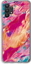 Case Company® - Samsung Galaxy A32 5G hoesje - Pastel Echoes - Soft Cover Telefoonhoesje - Bescherming aan alle Kanten en Schermrand