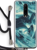 Case Company® - OnePlus 7 Pro hoesje met Koord - Dreaming About Whales - Telefoonhoesje met Zwart Koord - Bescherming aan alle Kanten en Over de Schermrand