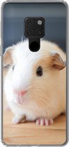 Geschikt voor Huawei P40 Lite hoesje - Schattige baby cavia - Siliconen Telefoonhoesje