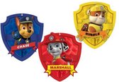 feestdecoratie Honeycomb Paw Patrol 17 cm papier