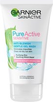 Garnier PureActive Sensitive Anti-Blemish Gentle Gel Wash - 150 ml