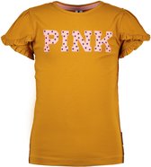 B.Nosy T-shirt meisje mustard maat 122/128