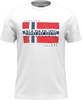 NAPAPIJRI SILO SS Heren T-Shirt - Maat L