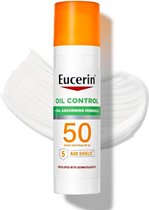 Eucerin Sun Oil Control SPF 50 Face Sunscreen Lotion with Oil Absorbsing Minerals - 75ml