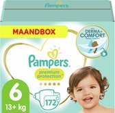 Pampers Premium Protection Maat 6 - 172 Luiers Maandbox