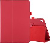 Mobigear - Tablethoes geschikt voor Apple iPad 8 (2020) Hoes | Mobigear Classic Bookcase + Stylus Houder - Rood