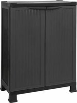 Tactien™ Tuinkast -  Schoonmaak opbergkast - Opbergbox tuin - 39x68x92 cm - Tuinkussenbox
