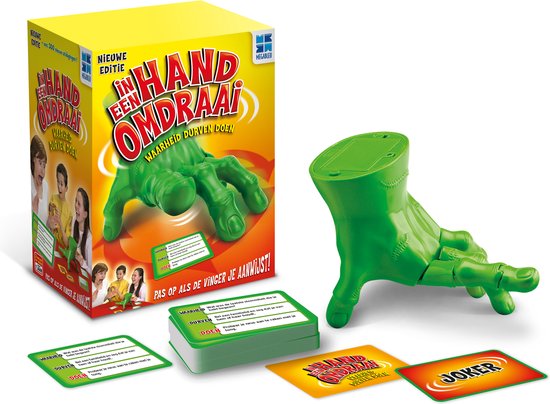 In Een Handomdraai - Kaartspel - Familiespel - Met Bewegende Hand | Games |