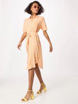 Vero Moda VMJENNY SS CALF SHIRT DRESS - Parfait Pi Pink