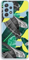 Case Company® - Samsung Galaxy A73 hoesje - Fantasie jungle - Soft Cover Telefoonhoesje - Bescherming aan alle Kanten en Schermrand