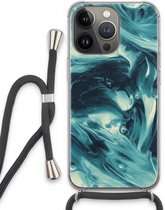 Case Company® - iPhone 13 Pro hoesje met Koord - Dreaming About Whales - Telefoonhoesje met Zwart Koord - Extra Bescherming aan alle Kanten en Over de Schermrand