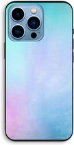 Case Company® - iPhone 13 Pro hoesje - Mist pastel - Biologisch Afbreekbaar Telefoonhoesje - Bescherming alle Kanten en Schermrand