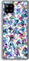 Case Company® - Samsung Galaxy A42 5G hoesje - Hibiscus Flowers - Soft Cover Telefoonhoesje - Bescherming aan alle Kanten en Schermrand