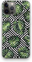 Case Company® - iPhone 12 Pro Max hoesje - Geometrische jungle - Soft Cover Telefoonhoesje - Bescherming aan alle Kanten en Schermrand