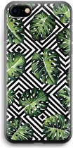 Case Company® - iPhone SE 2020 hoesje - Geometrische jungle - Soft Cover Telefoonhoesje - Bescherming aan alle Kanten en Schermrand