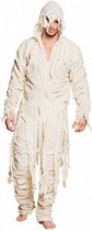 kostuum Mummie heren polyester beige maat 58/60