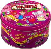 snoeptrommel mama 14 x 7,5 cm ijzer roze