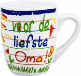 feestmok Oma 325 ml junior keramiek wit