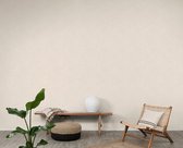 WallHaus - Vliesbehang Plain Classic - Taupe