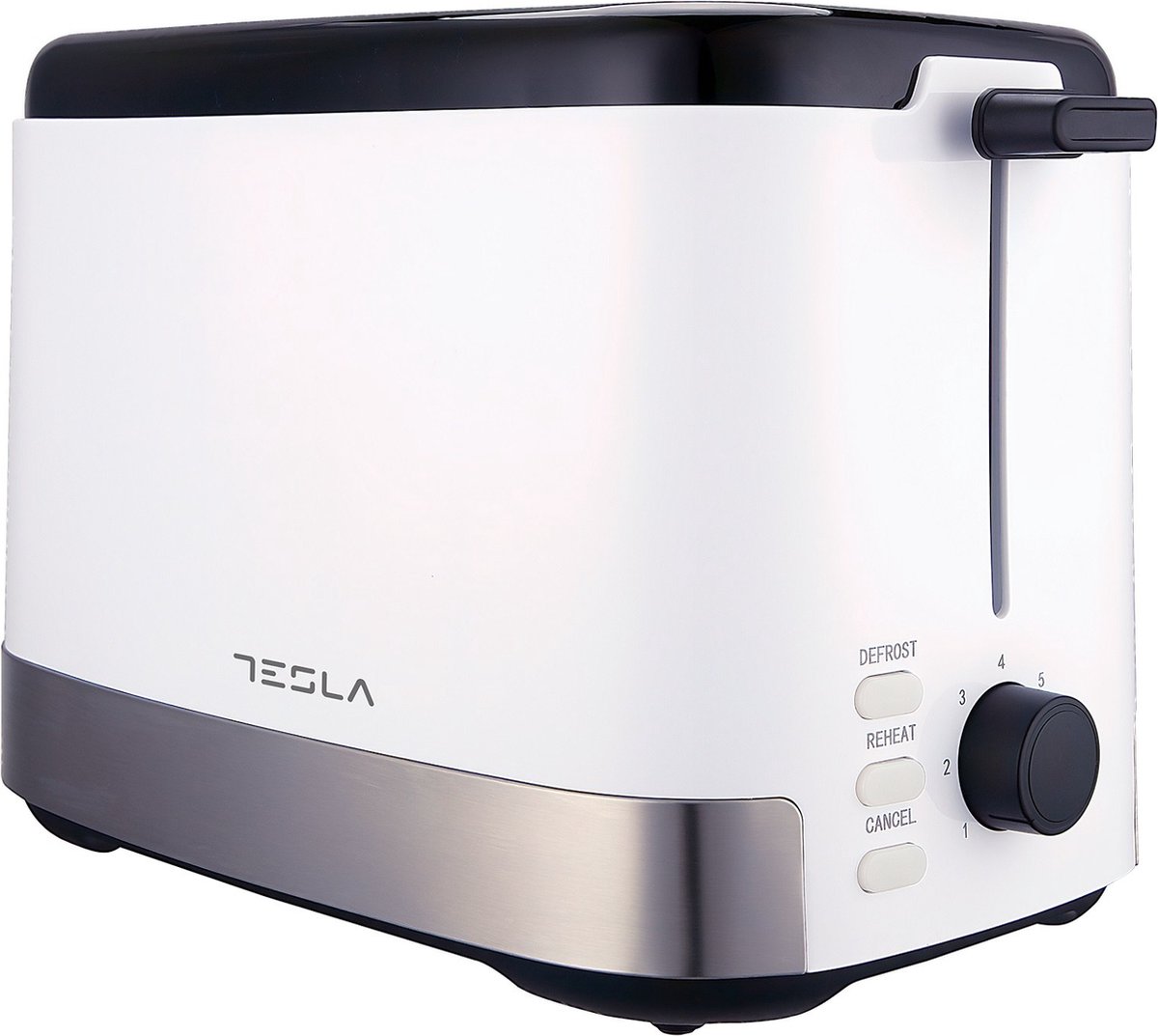 Tesla Ts300bwx - Broodrooster - 800w - Ontdooien & Roosteren - Toaster - Wit