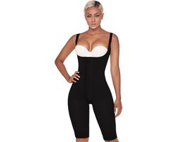 MARIAE FQ111 COLOMBIAANSE POSTOPERATIEVE FAJA MAAT XL | KLEUR ZWART| CAPRI LENGTE| DRUKPAK| HOGE COMPRESSIE|STAGE 2| TE GEBRUIKEN NA EEN BUIKWANDCORRECTIE, BBL,LIPOSUCTIE