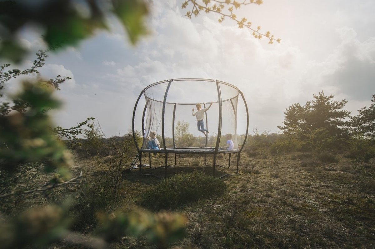 Senz Sports - J5000 Premium - Trampoline - 366 cm - Rond - Met Elastieken — afbeelding 3