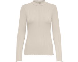 foto van JDY JDYFRANSISKA L/S HIGHNECK TOP JRS NOOS Dames Top - Maat L