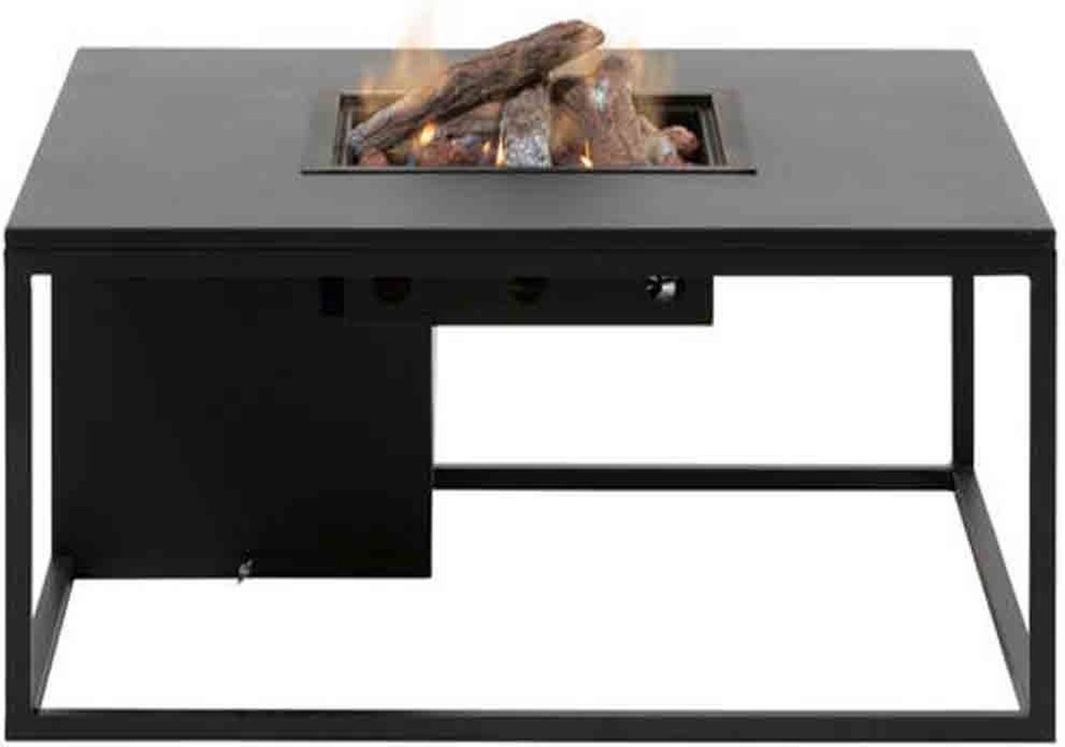 Cosi Cosiloft 100 - Table de feu - Noir avec plateau en aluminium
