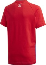 adidas Originals Big Trefoil Tee T-shirt Kinderen rood 7/8 jaar