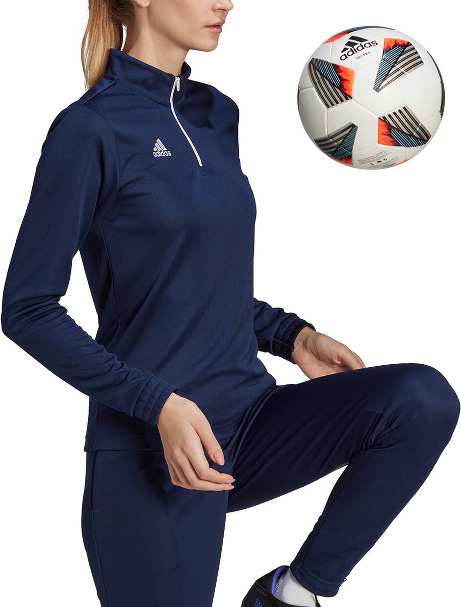 adidas Performance Entrada 22 Trainingsshirt - Dames - Blauw- 2XL