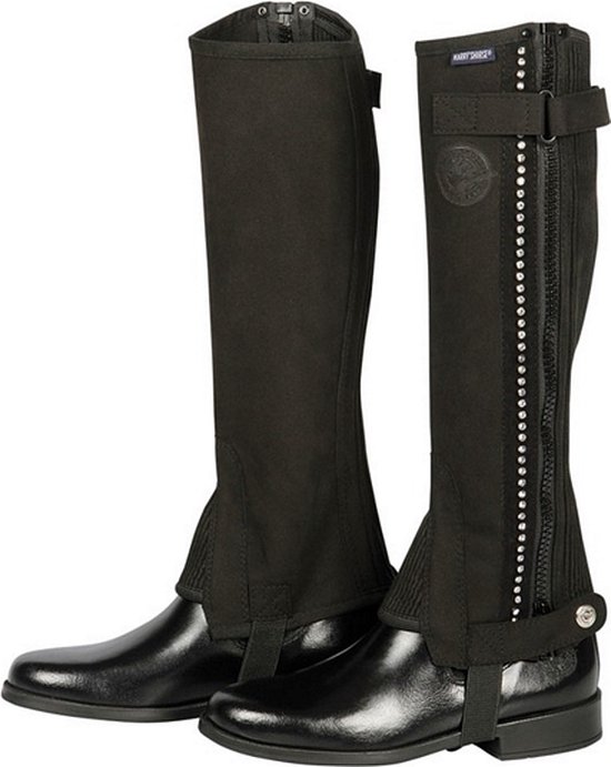 RelaxPets - Harry's Horse - Chaps Amara - Mini Chaps Youngstar - Étoiles - Zwart - 6 Jr